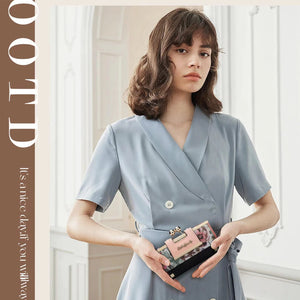 Long Floral Pu Wallet With Hasp, Valentines Gifts For Her 1005007273629495-SY5025-BUTTERFLY