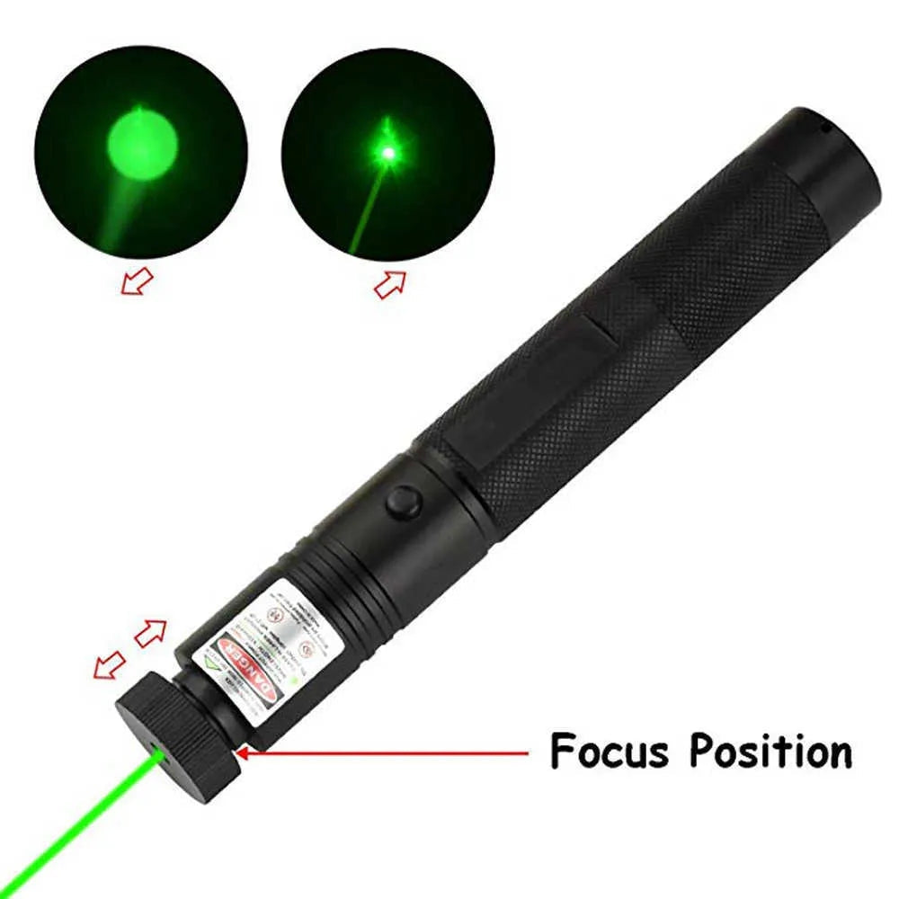 Long Range Green Laser Pointer, Tactical Flashlights 5000 Metres Green Laser Pointer, High Power Laser Pointer