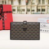 Long Zipper Organizer Wallet With Valentines Gifts For Her Animal Print 1005007444721660-CA8-WINE