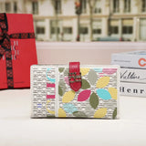 Long Zipper Organizer Wallet With Valentines Gifts For Her Animal Print 1005007444721660-CA8-WINE