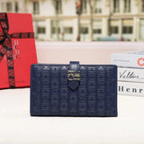 Long Zipper Organizer Wallet With Valentines Gifts For Her Animal Print 1005007444721660-CA8-WINE