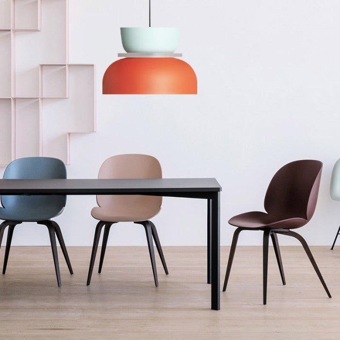 Glarefusion Nordic Simple Macaron Acrylic Chandelier