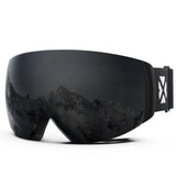 Magnetic Double Lens Ski Goggles With Anti Fog Uv400 Protection 1005006123911456-X4 Red White
