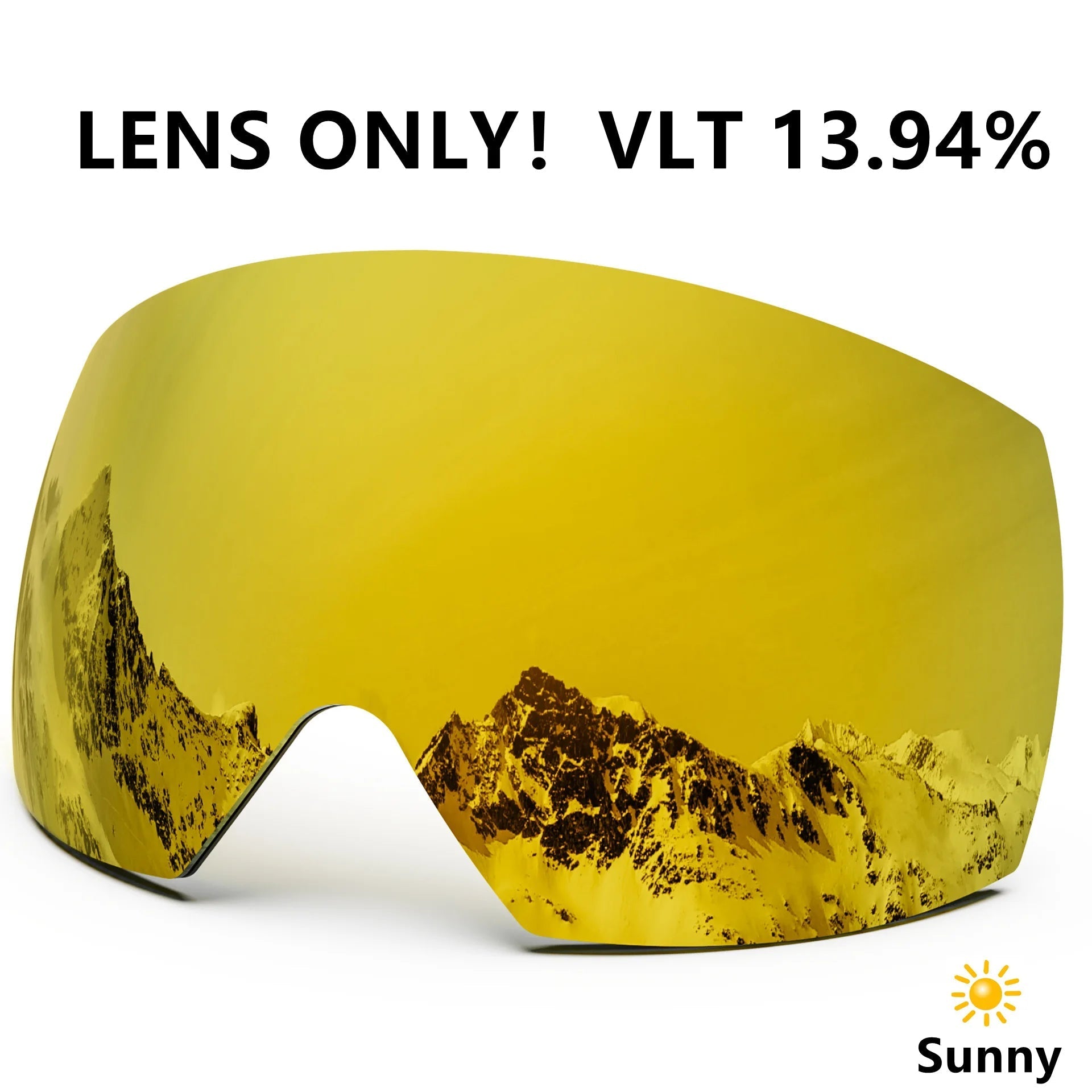 Magnetic Double Lens Ski Goggles With Anti Fog Uv400 Protection 1005006123911456-X4 Red White