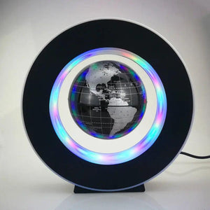 Floating Globe With Decorative Led Lights