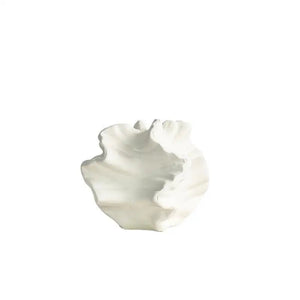 Matte Resin Coral Style Ruffled Vase Ornament For Desktop Decor 1005008643083650-Bj1787-6