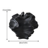 Matte Resin Coral Style Ruffled Vase Ornament For Desktop Decor 1005008643083650-Bj1787-6