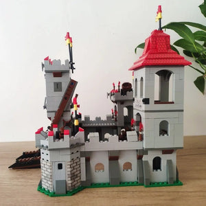 Medieval Castle Building Blocks Knight Siege Set