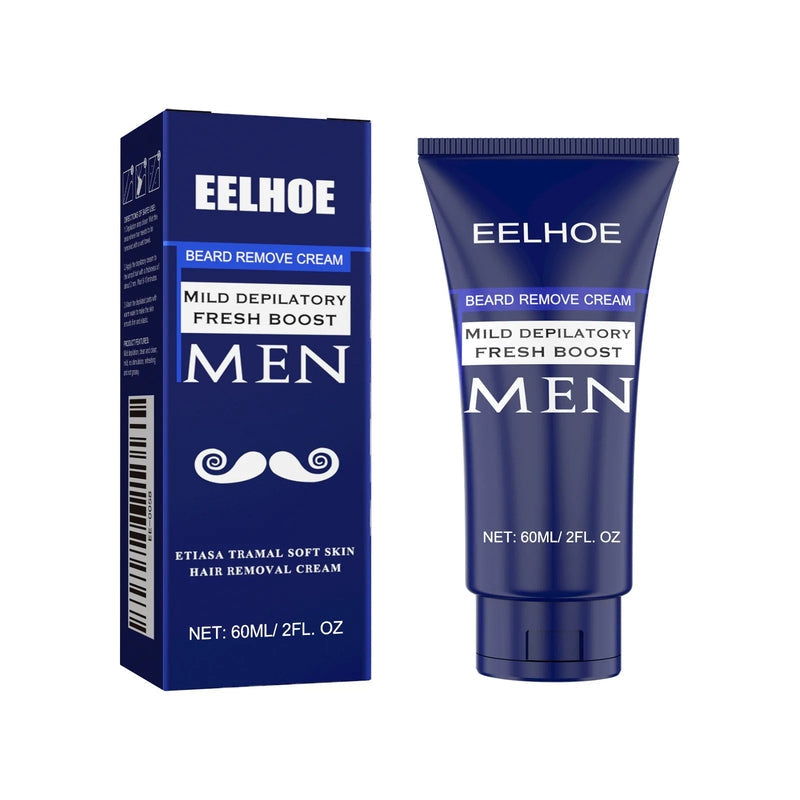 Men's Painless Hair Removal Cream for Beard and Body