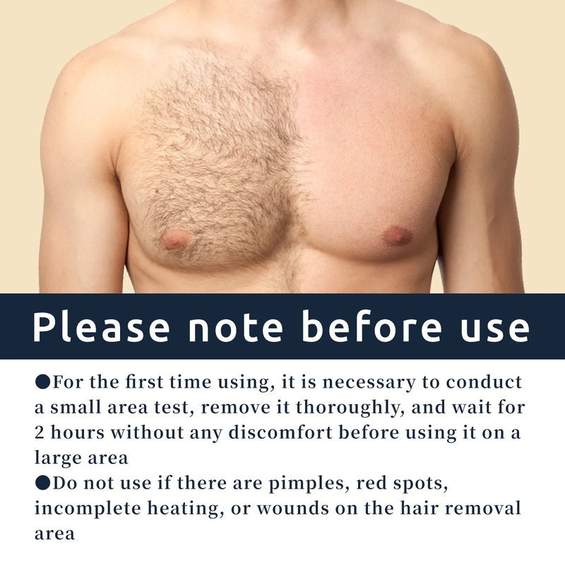 Men's Painless Hair Removal Cream for Beard and Body