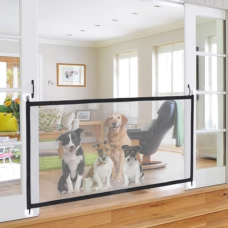 Mesh Safety Gate for Pets and Kids Indoors