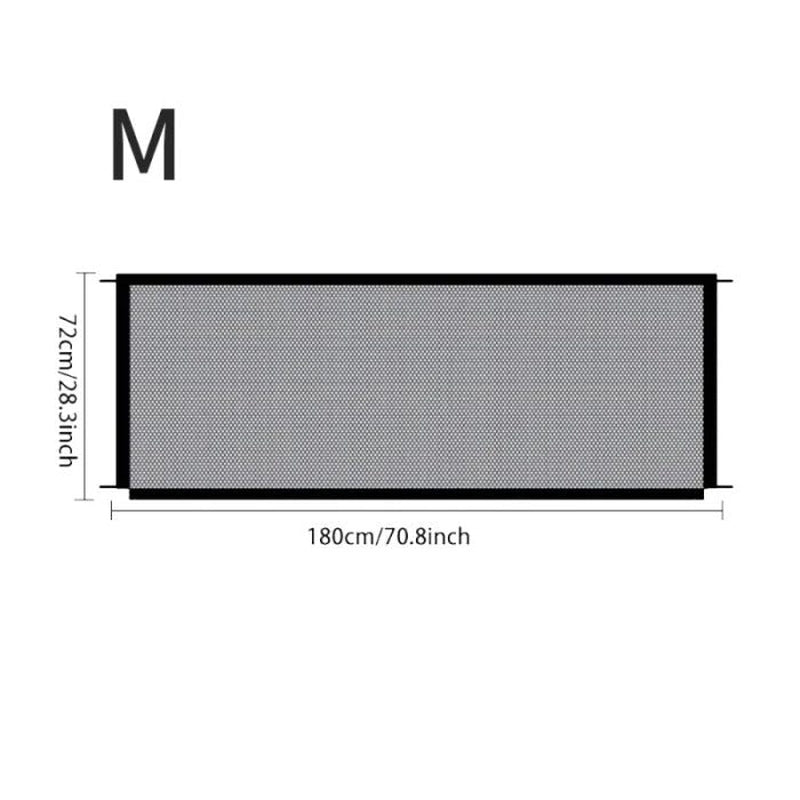 Mesh Safety Gate for Pets and Kids Indoors