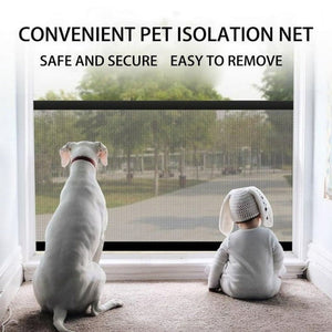 Mesh Safety Gate for Pets and Kids Indoors