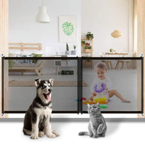 Mesh Safety Gate for Pets and Kids Indoors