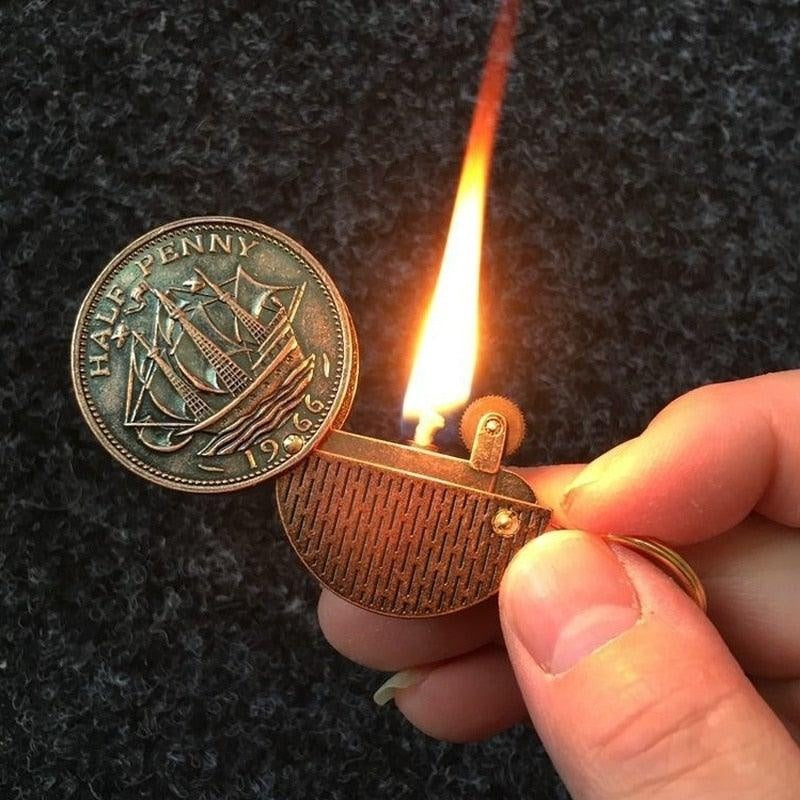 Metal Kerosene Lighter with Lacquer Finish