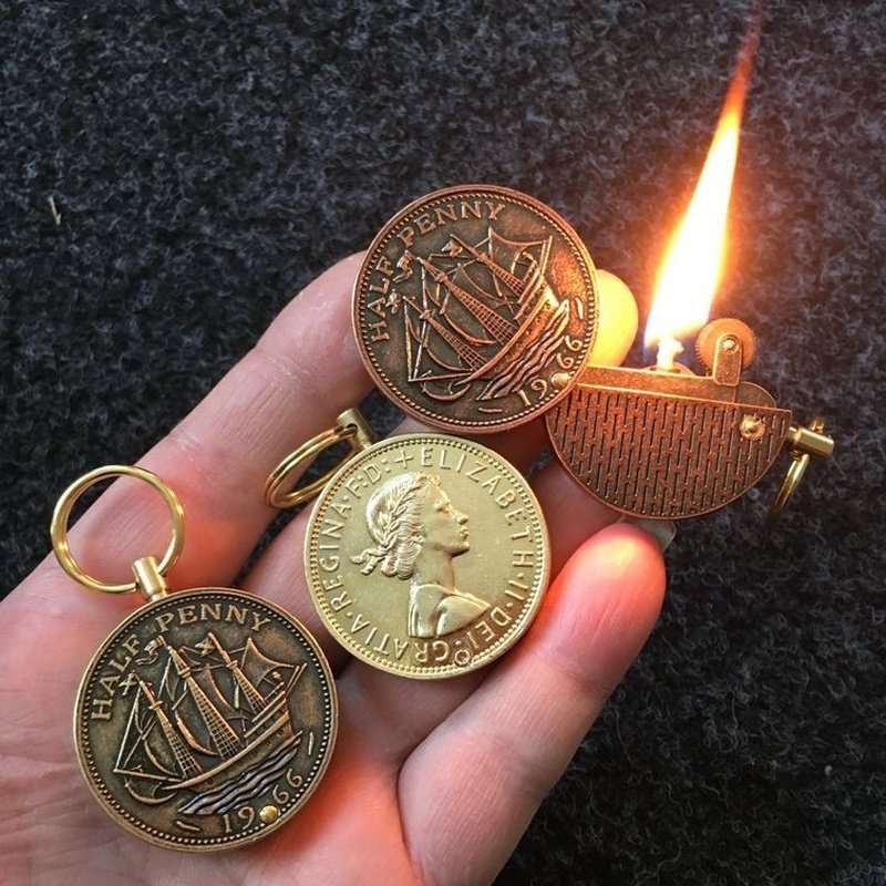 Metal Kerosene Lighter with Lacquer Finish
