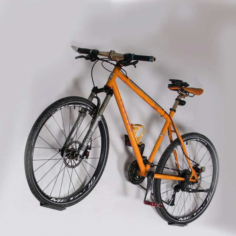Metal Wall Bike Rack for Mountain and Road Bikes