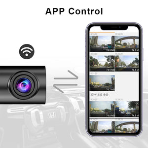 Mini 4K Wifi Dash Cam With Night Vision And Parking Monitor 1005006994492761-Only 4K Dashcam-B47P-64G