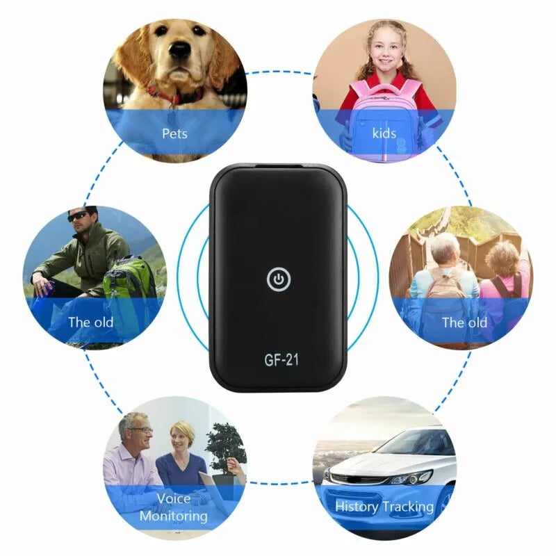 Mini GPS Tracker, Real-Time Tracker And Voice Command Recording