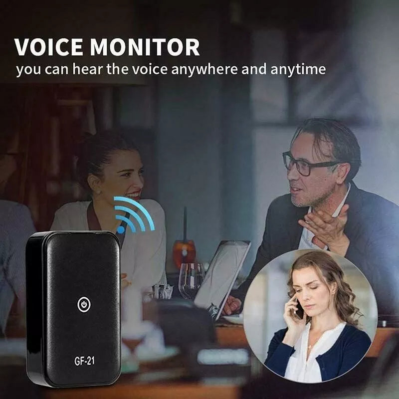 Mini GPS Tracker, Real-Time Tracker And Voice Command Recording
