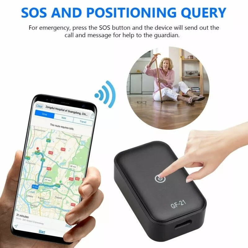 Mini GPS Tracker, Real-Time Tracker And Voice Command Recording