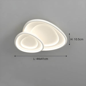 Modern LED Ceiling Light with Soft Round Design