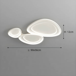 Modern LED Ceiling Light with Soft Round Design