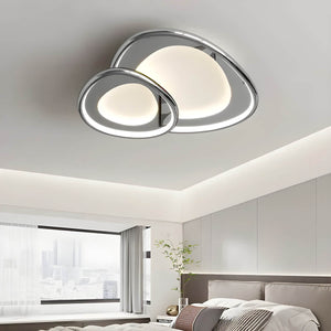 Modern LED Ceiling Light with Soft Round Design
