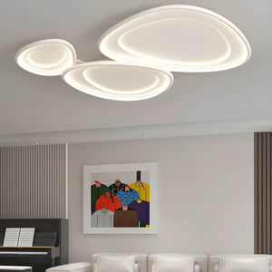 Modern LED Ceiling Light with Soft Round Design