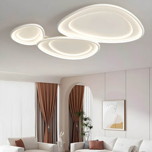 Modern LED Ceiling Light with Soft Round Design