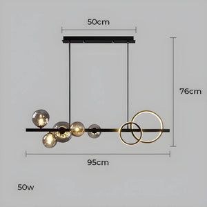 Modern Linear LED Pendant Light