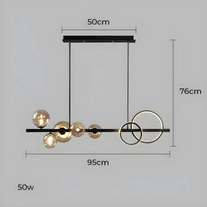 Modern Linear LED Pendant Light