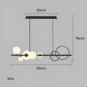 Modern Linear LED Pendant Light