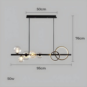 Modern Linear LED Pendant Light