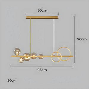 Modern Linear LED Pendant Light