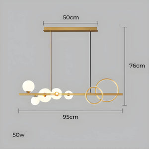 Modern Linear LED Pendant Light