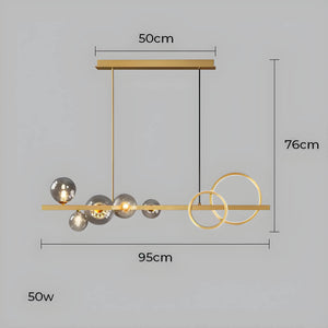 Modern Linear LED Pendant Light