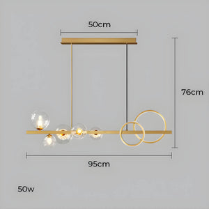 Modern Linear LED Pendant Light