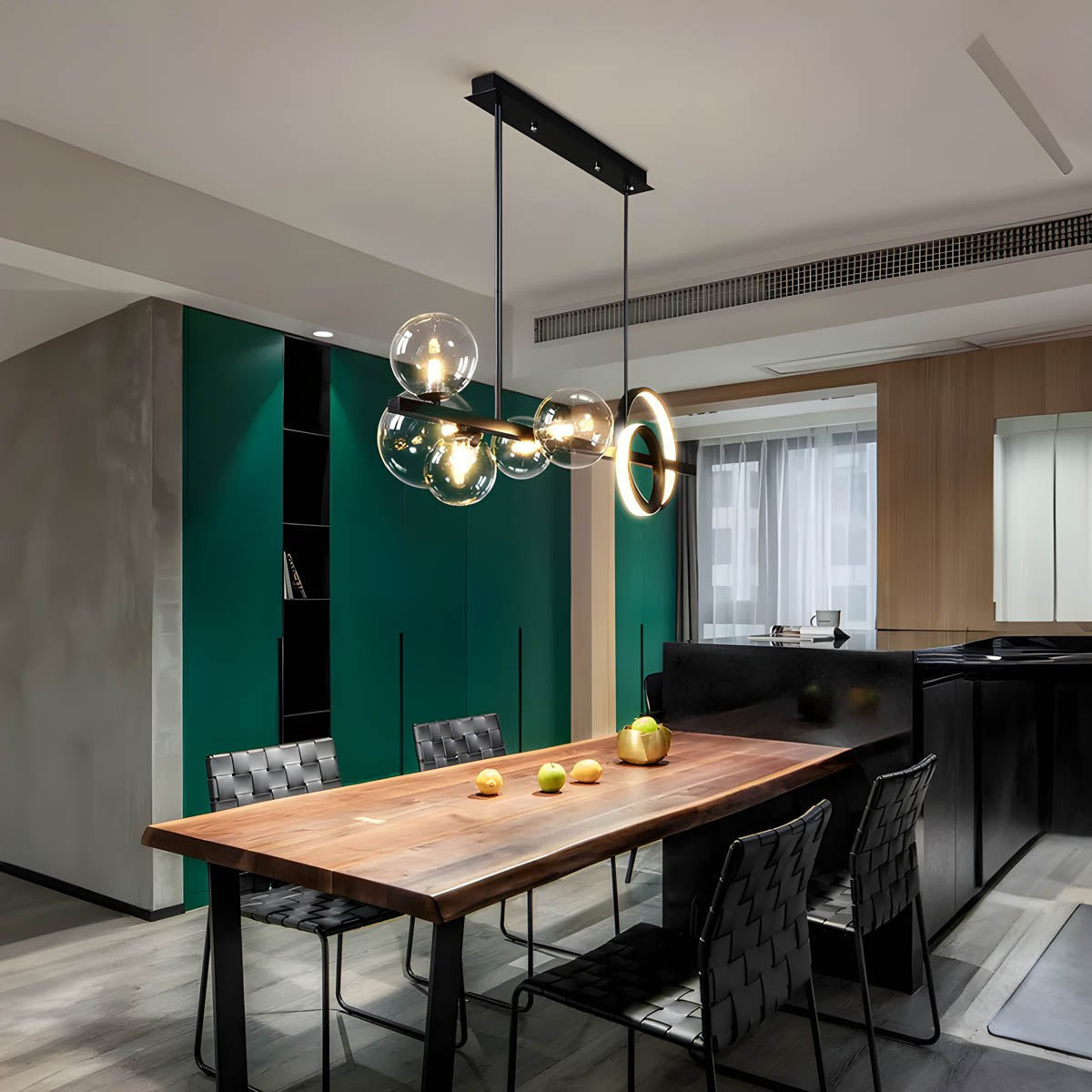 Modern Linear LED Pendant Light
