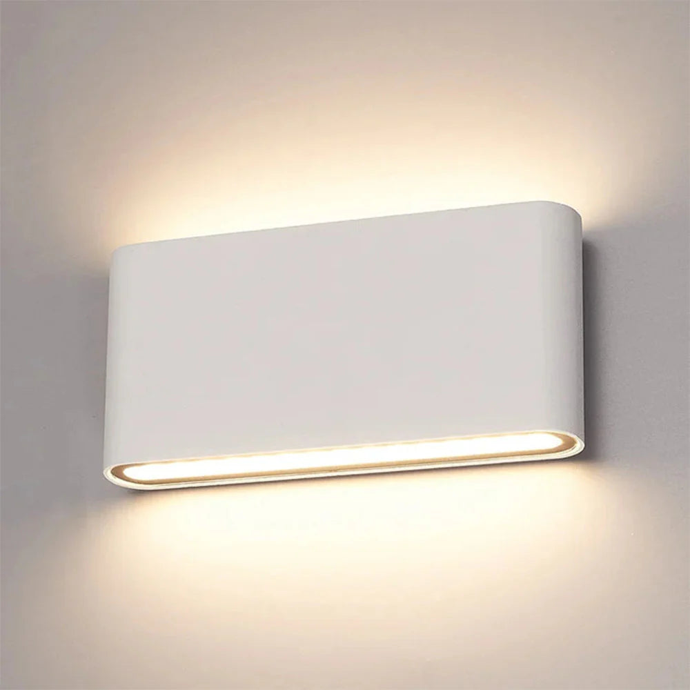 Modern Chic Waterproof Double Head Wall Light