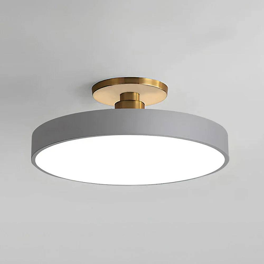 Nordic Round Flush Mount Ceiling Light