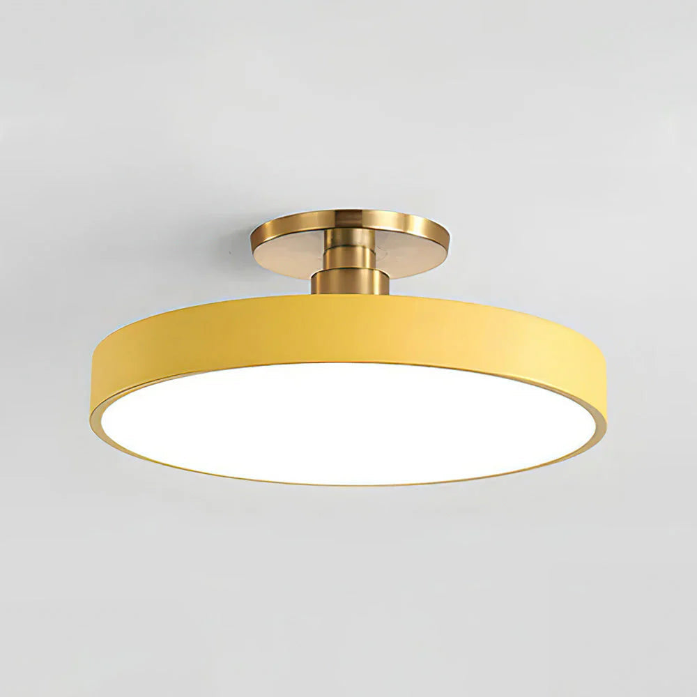 Nordic Round Flush Mount Ceiling Light