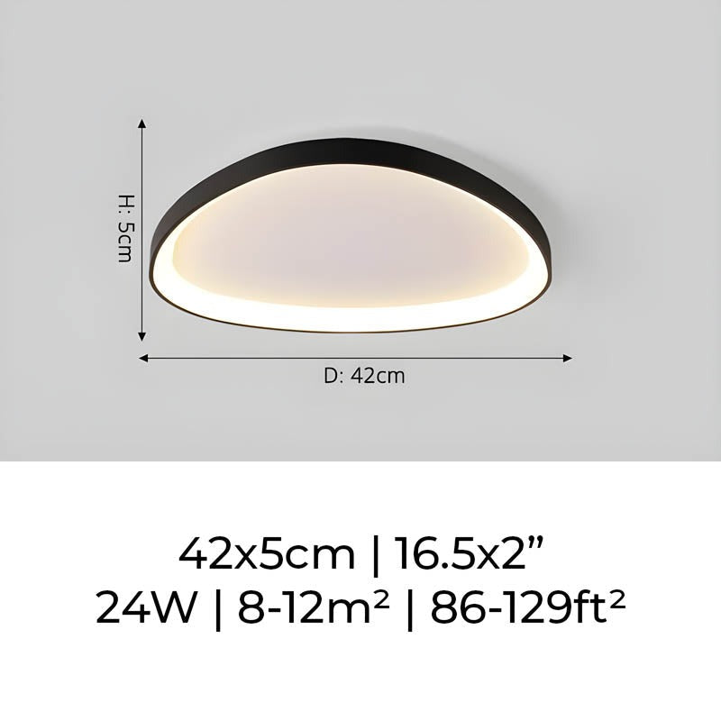 Modern LED Ceiling Light Minimalist Flush Mount Lighting Fixture