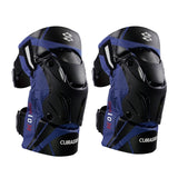 Motorcycle Knee Guards With Reflective Design, Eva Foam, Pp Shell 1005006861716722-K01-3-Polar blue