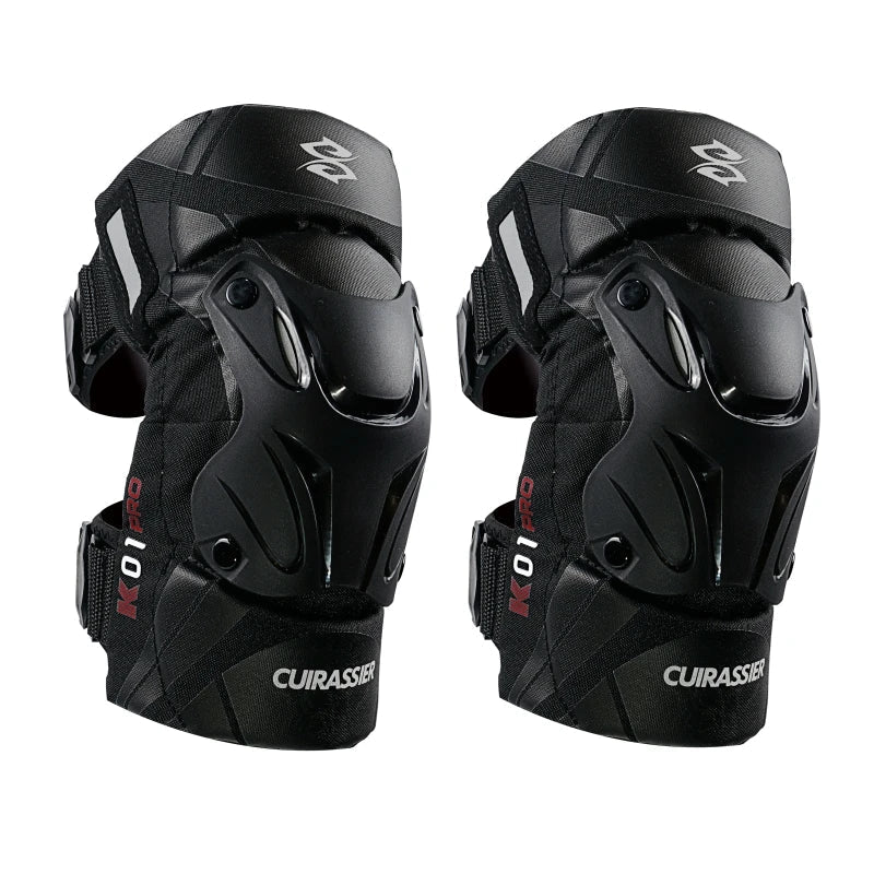Motorcycle Knee Guards With Reflective Design, Eva Foam, Pp Shell 1005006861716722-K01-3-Polar blue