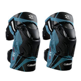 Motorcycle Knee Guards With Reflective Design, Eva Foam, Pp Shell 1005006861716722-K01-3-Polar blue