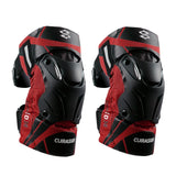 Motorcycle Knee Guards With Reflective Design, Eva Foam, Pp Shell 1005006861716722-K01-3-Polar blue