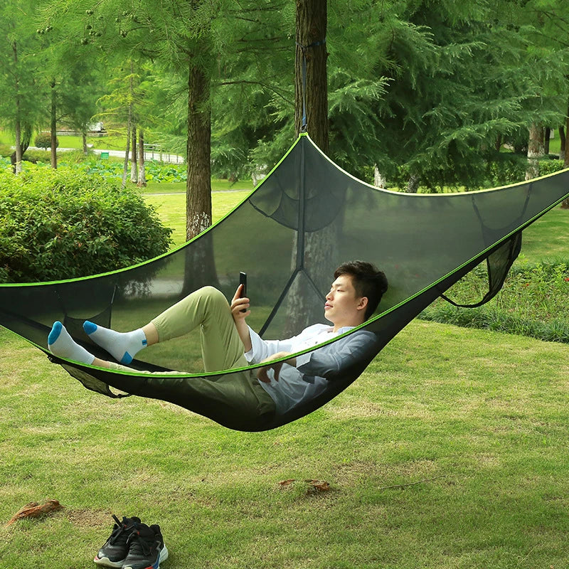 Multi-Person Portable Triangle Camping Hammock