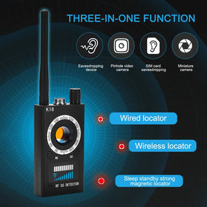 Multifunction Rf Signal And Hidden Camera Detector With Magnetic Probe 1005009251395089-Wifi Camera
