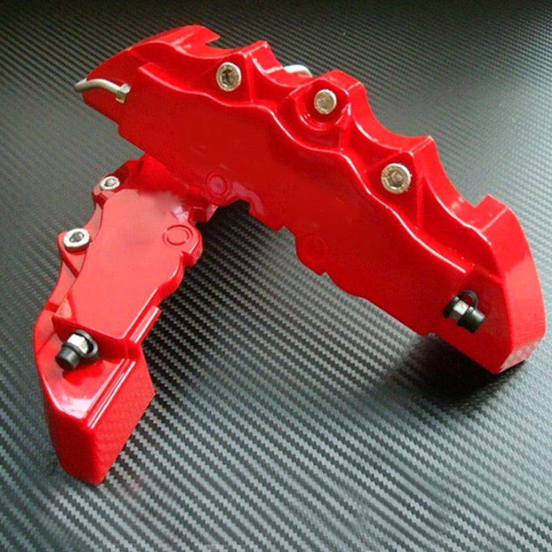 Car Brake Caliper Cover Red Brake  4 Pcs Universal Sets